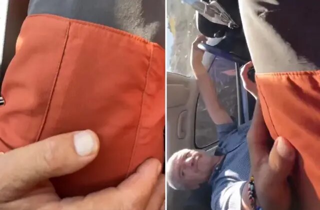 Otostop çeken genç, aracına bindiği adamın tacizini böyle kayda aldı