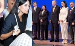 Özlem Çerçioğlu, bir dönem konuşma metnini yırtan Seda Sarıbaş ile aynı karede