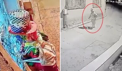 Palyaço kıyafeti giyip bıçakla çocukları kovaladı