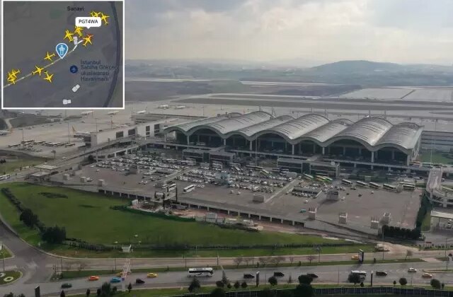 Pistteki ölü tavşan Sabiha Gökçen Havalimanı’nı karıştırdı