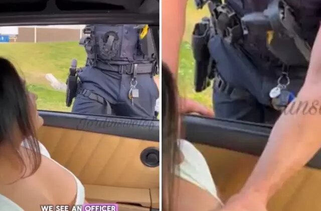 Polis, aracını durduğu kadın sürücüyü tacizden tutuklandı