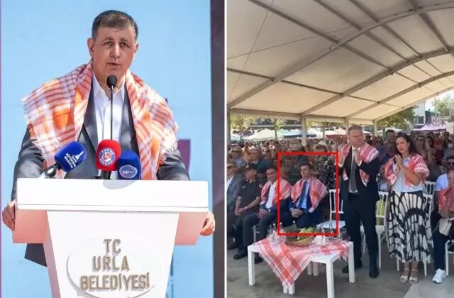 Protokolde büyük kriz: Cemil Tugay “Alkışlayın” dedi, kaymakam istifini bozmadı