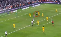 Rafa Silva’dan Beşiktaş’a 3 puanı getiren gol