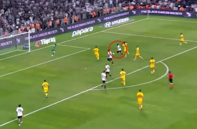 Rafa Silva’dan Beşiktaş’a 3 puanı getiren gol