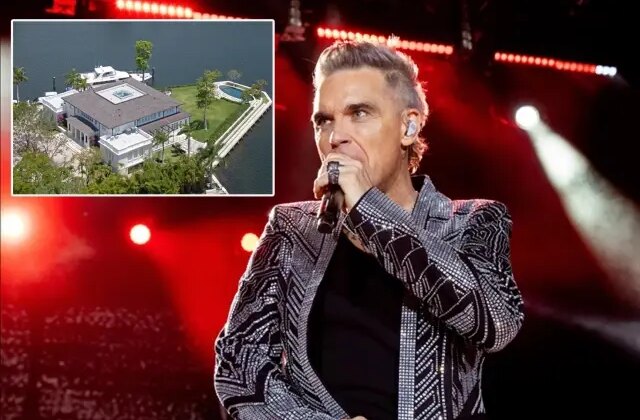 Robbie Williams’tan 1.3 milyarlık malikane! İçinde yok yok
