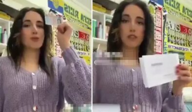 Sınava girmeden ehliyet aldı, utanmadan paylaştı