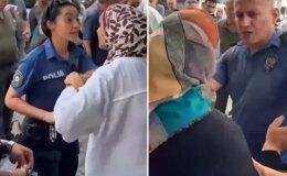 Sokak ortasında polise ağır hakaret: Sen köpeksin