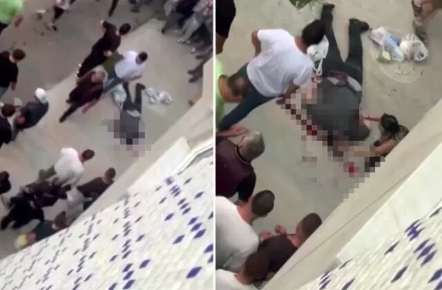 Sokakta tabancayla öldürüldü, 4 yaşındaki oğlu da ayağından yaralandı