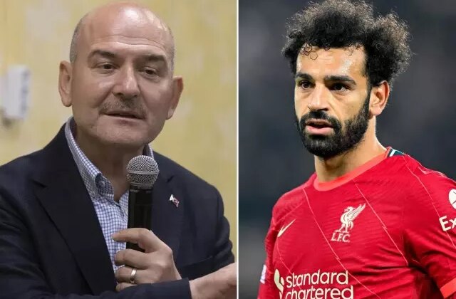 Süleyman Soylu’dan Salah’ın “Filistinli Pele” paylaşımına destek