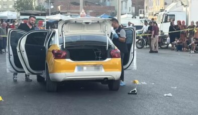 Taksiden inen eşini silahla öldürdü, sonra intihara kalkıştı