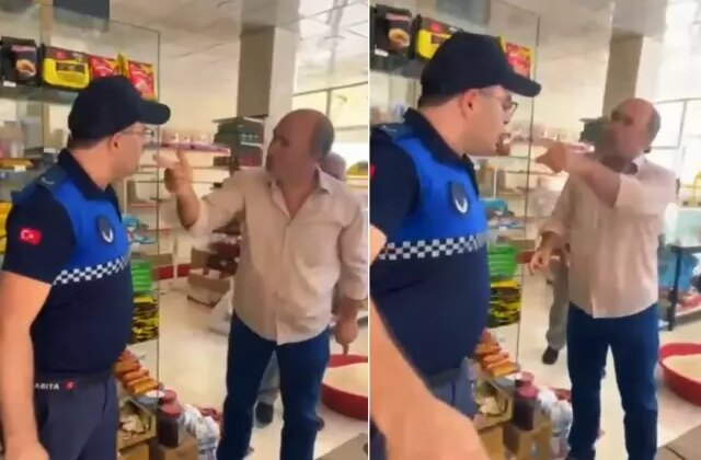 Hem suçlu hem güçlü! İtti, dükkandan kovdu, tehdit etti