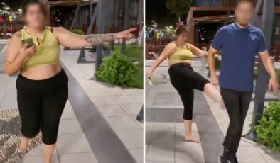 “Tecavüz ediyorlar” diye çığlık attı, yardıma gelenleri darbetti