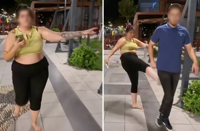 “Tecavüz ediyorlar” diye çığlık attı, yardıma gelenleri darbetti