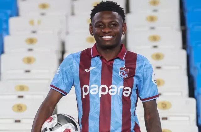 Trabzonspor yeni sol kanat oyuncusu Olaigbe’yi KAP’a bildirdi