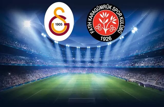 Tüm kozlarını oynadılar! Galatasaray – Fatih Karagümrük maçında ilk 11’ler belli oldu