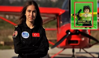 Türkiye’nin en genç pilot adayı Defne, TIME’ın “Yılın Kızları” listesinde