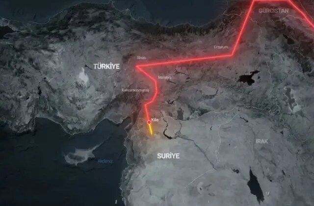 Türkiye-Suriye doğal gaz hattı açıldı
