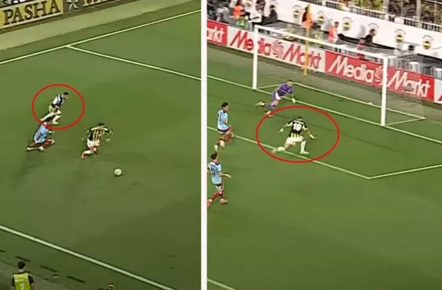 Turu getiren gol! 2 pozisyon arasındaki saniye inanılmaz