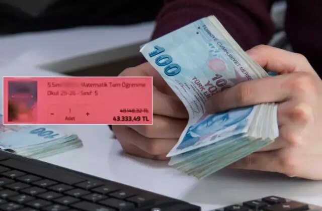 Velileri isyan ettiren fiyatlar: 43 bin TL’ye matematik kitabı satıyorlar