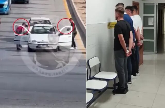 Yaşlı adamı kılıçla ağır yaralayan asfalt zorbaları paketlendi