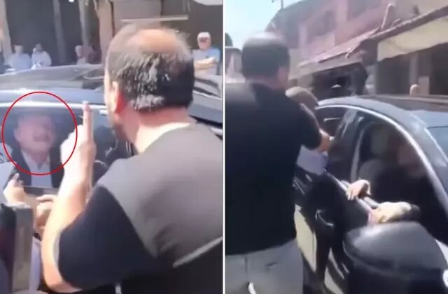 Yavuz Ağıralioğlu’nun aracının önünü kestiler! Bahçeli’nin memleketinde tansiyonun yükseldiği an
