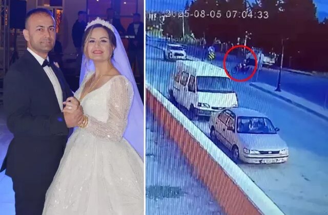 Yeni evli çifti kaza ayırdı