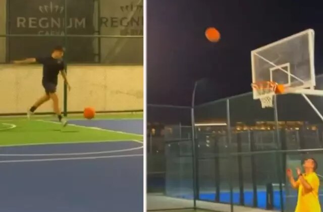 Yok artık Arda Güler! O mesafeden ayakla basket