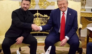Zelenski, Trump’a 1 dakika içinde 8 kez teşekkür etti