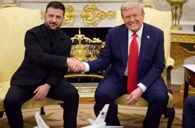 Zelenski, Trump’a 1 dakika içinde 8 kez teşekkür etti