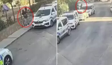 2 polisin şehit olduğu saldırı anı kamerada