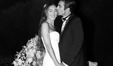 3 yıllık aşk mutlu sona ulaştı! İbrahim Çelikkol ve Natali Yarcan dünyaevine girdi