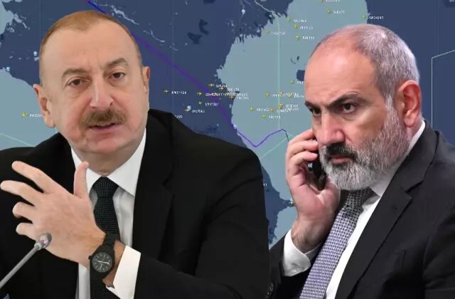 30 yıl sonra bir ilk: Paşinyan’ın uçağı Azerbaycan hava sahasını kullandı