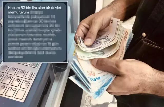 53 bin lira maaş alan memurun mesajı kahretti: Belgeleyebilirim