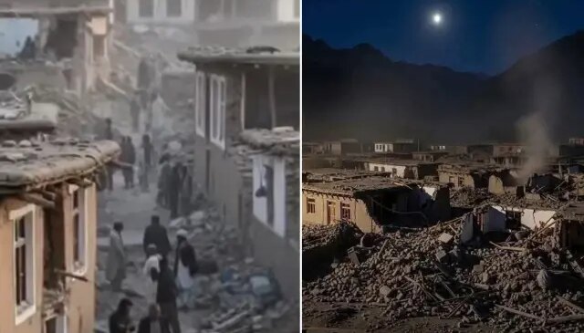 6’lık depremin vurduğu Afganistan’dan gelen ilk görüntüler korkunç