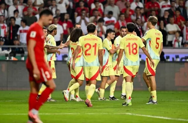 A Milli Takımımız İspanya karşısında hüsrana uğradı