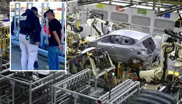 Otomotiv devi Hyundai’nin fabrikasına baskın: 475 kişi gözaltına alındı