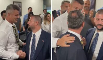 Fener’de yeni dönemin en net resmi! Ali Koç, Sadettin Saran’ı böyle tebrik etti