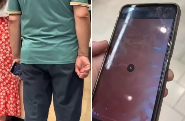 AVM’de etek altı görüntü çeken şahıs böyle yakalandı
