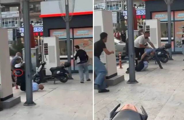 AVM genel müdürü, kira kavgasında öldürüldü! Cinayet anı kamerada
