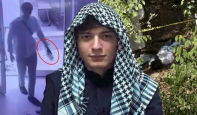 Başına çöp poşeti geçirilmiş halde ölü bulunan gencin son görüntüleri ortaya çıktı