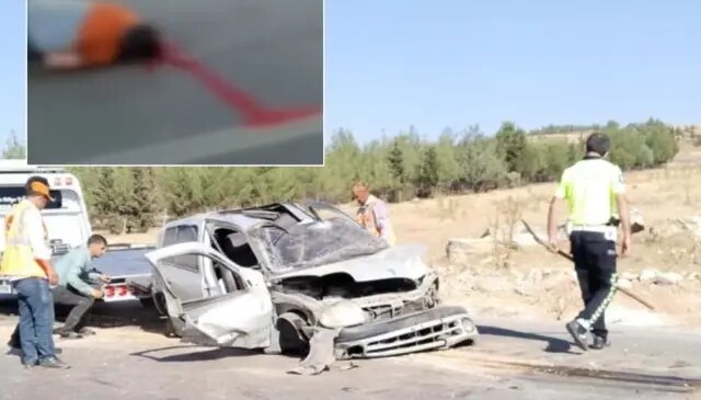 Belediye başkanının şoförü kazada feci şekilde can verdi
