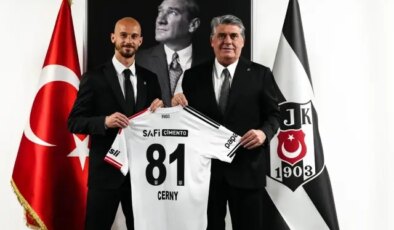 Beşiktaş, Çek futbolcu Vaclav Cerny’yi kadrosuna kattı