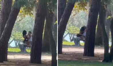 Birileri bu rezilliğe dur desin: Herkesin içinde uygunsuz hareketlerde bulundular