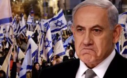 BM toplantısı için yola çıkacak Netanyahu’ya protesto şoku! Tutuklanmasını istediler