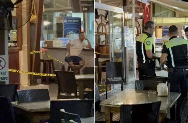 Bodrum’da hesap kavgasında kafeyi kurşunladılar