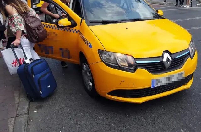 Bu resmen gasp! Taksicinin turistten aldığı paraya bakın