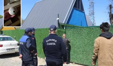 Bungalovdaki gizli kamera skandalında tahliye kararı