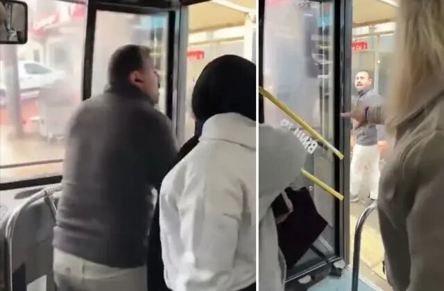 Yolculara küsen otobüs şoföründen olay hareket! Ne kadar dil döküldüyse de nafile