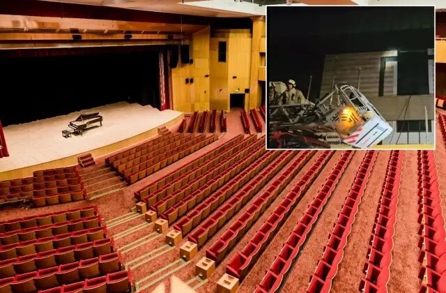 Cemal Reşit Rey Konser Salonu’nda yangın çıktı