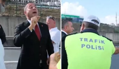 CHP’li Ali Mahir Başarır “Bu bir darbedir” dedi, polis memuru kayıtsız kalamadı